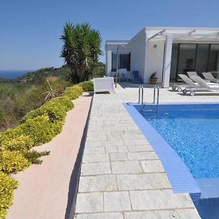 Βίλα Luxueuse Avec Splendide Vue Et Piscine Ανω Βασιλικος